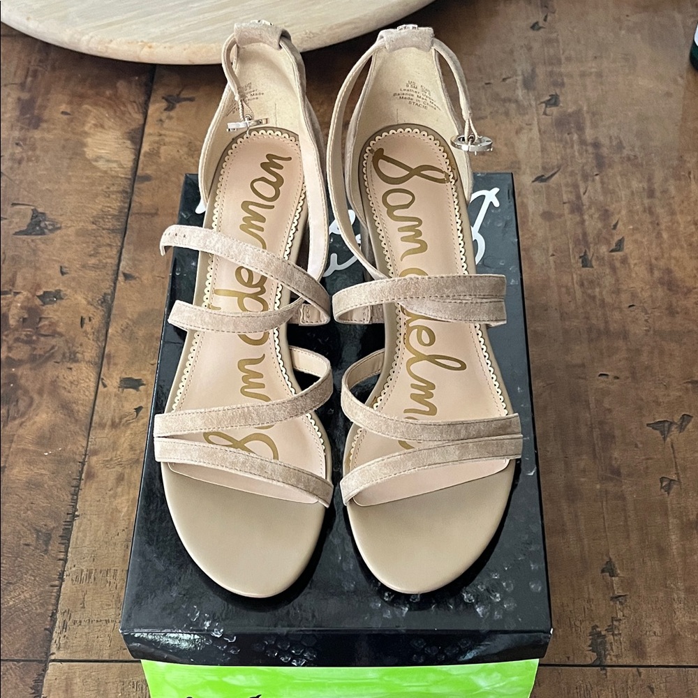 Sam Edelman Tan Strappy Sandals